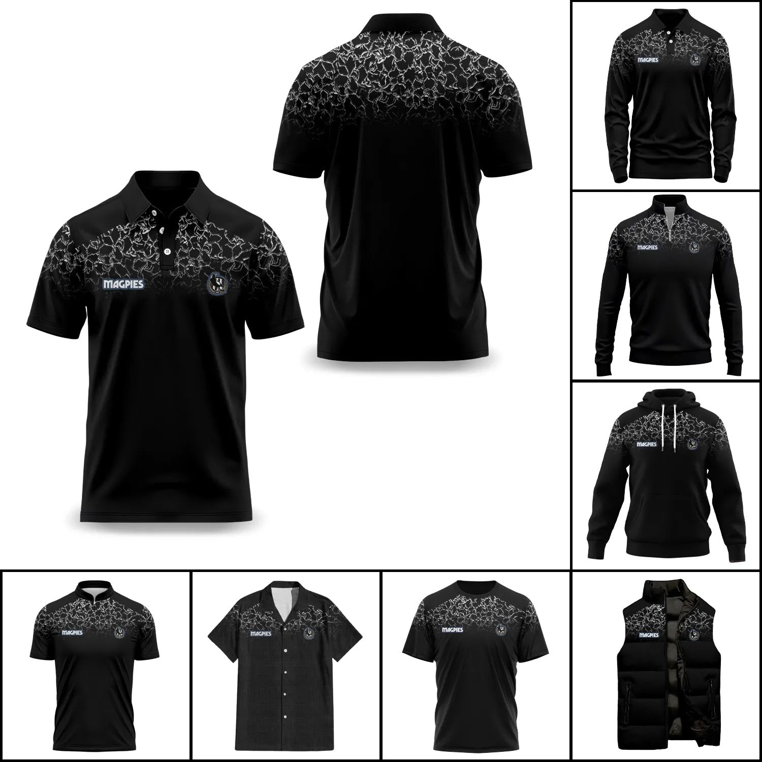 Collingwood Magpies Apparels SC108