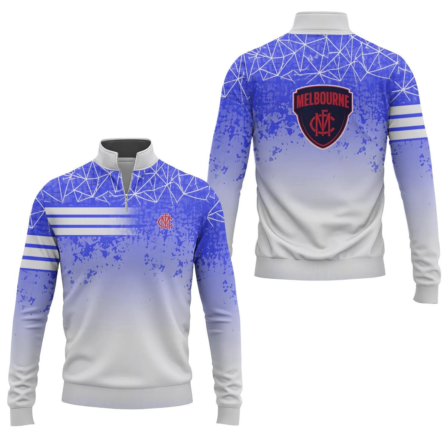 Melbourne Demons Quarter-zip Pullover SC097