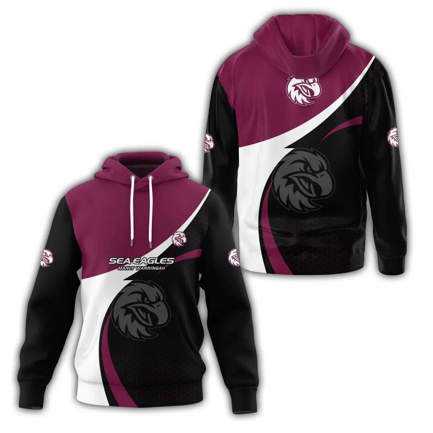 Manly Warringah Sea Eagles Hoodie SC038