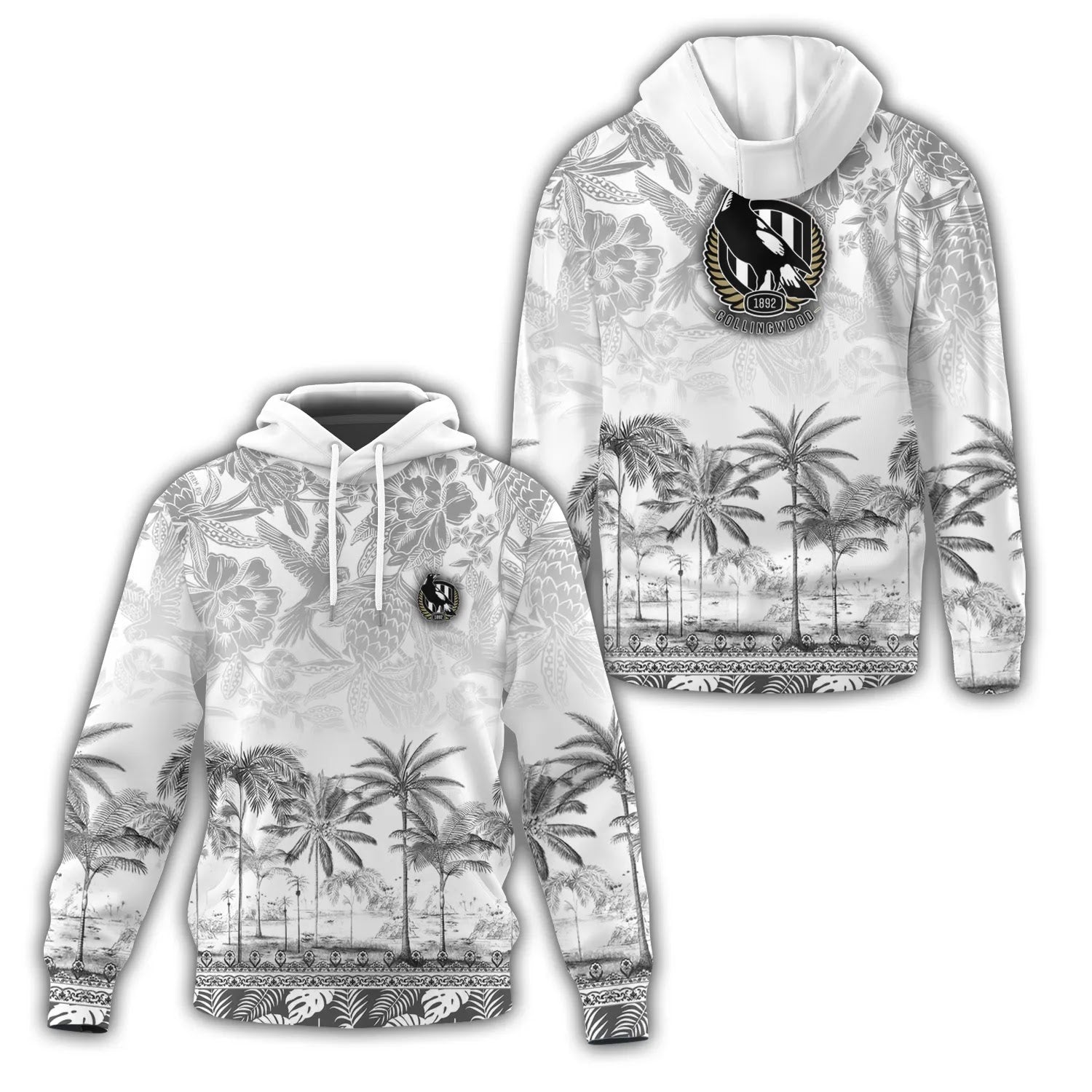 Collingwood Magpies Hoodie SC045