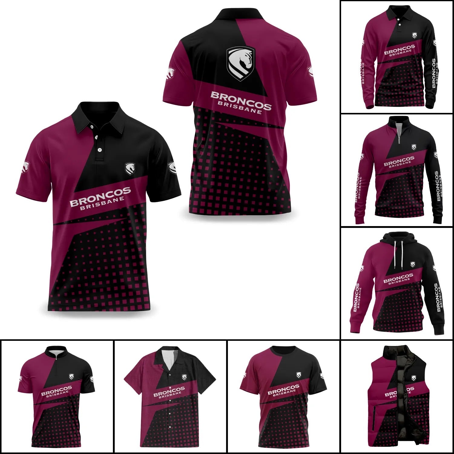Brisbane Broncos Apparels SC083