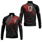 St George Illawarra Dragons Quarter-zip Pullover SC009