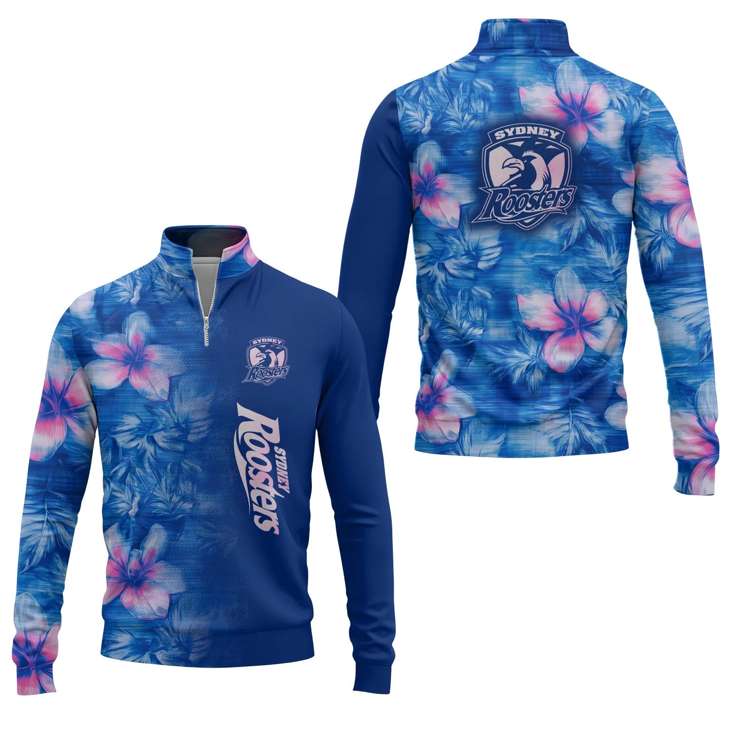 Sydney Roosters Quarter-zip Pullover SHW057