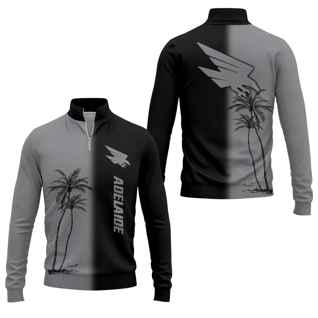 Adelaide Crows Quarter-zip Pullover SHW037