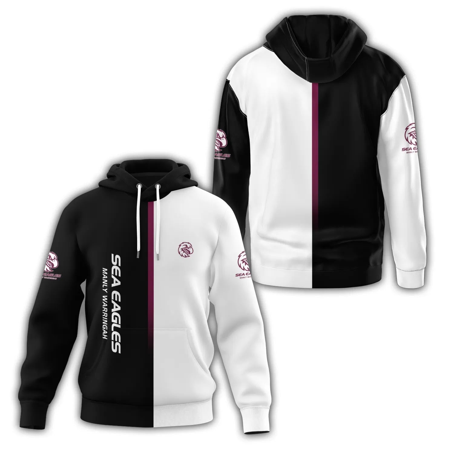 Manly Warringah Sea Eagles Hoodie SC076