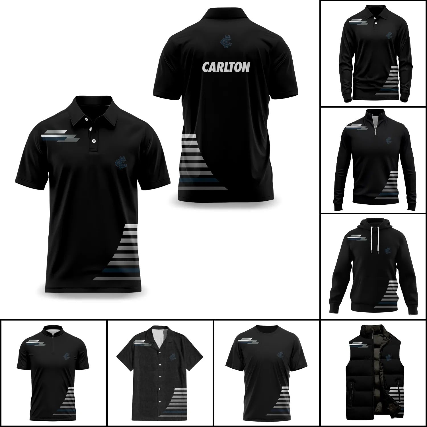 Carlton Blues Apparels SC034