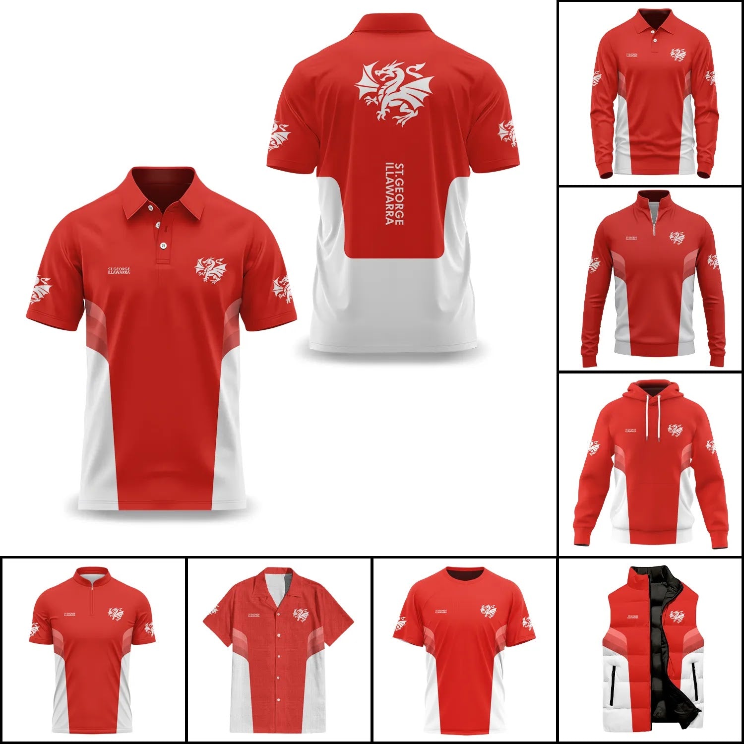 St George Illawarra Dragons Apparels SC043