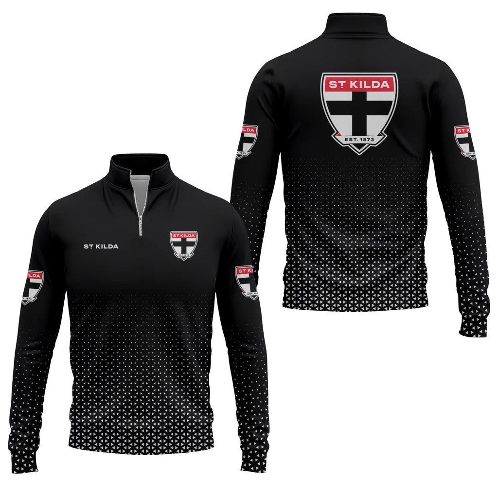 St Kilda Saints Quarter-zip Pullover SC003