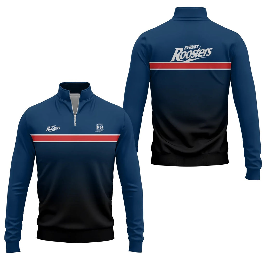 Sydney Roosters Quarter-zip Pullover SC050