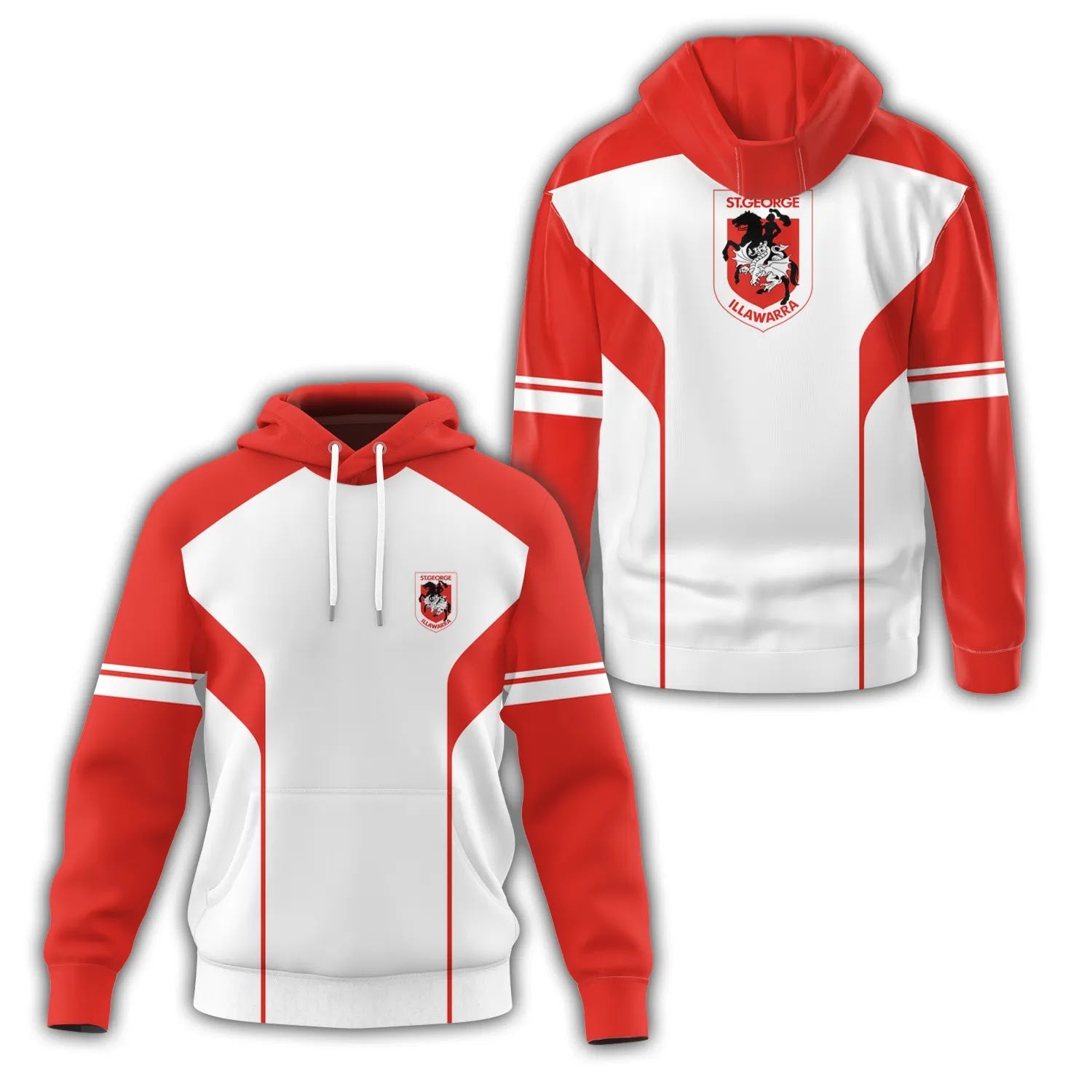 St George Illawarra Dragons Hoodie SC113
