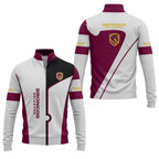 Brisbane Broncos Quarter-zip Pullover SC010