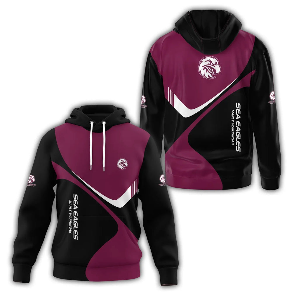 Manly Warringah Sea Eagles Hoodie SC058