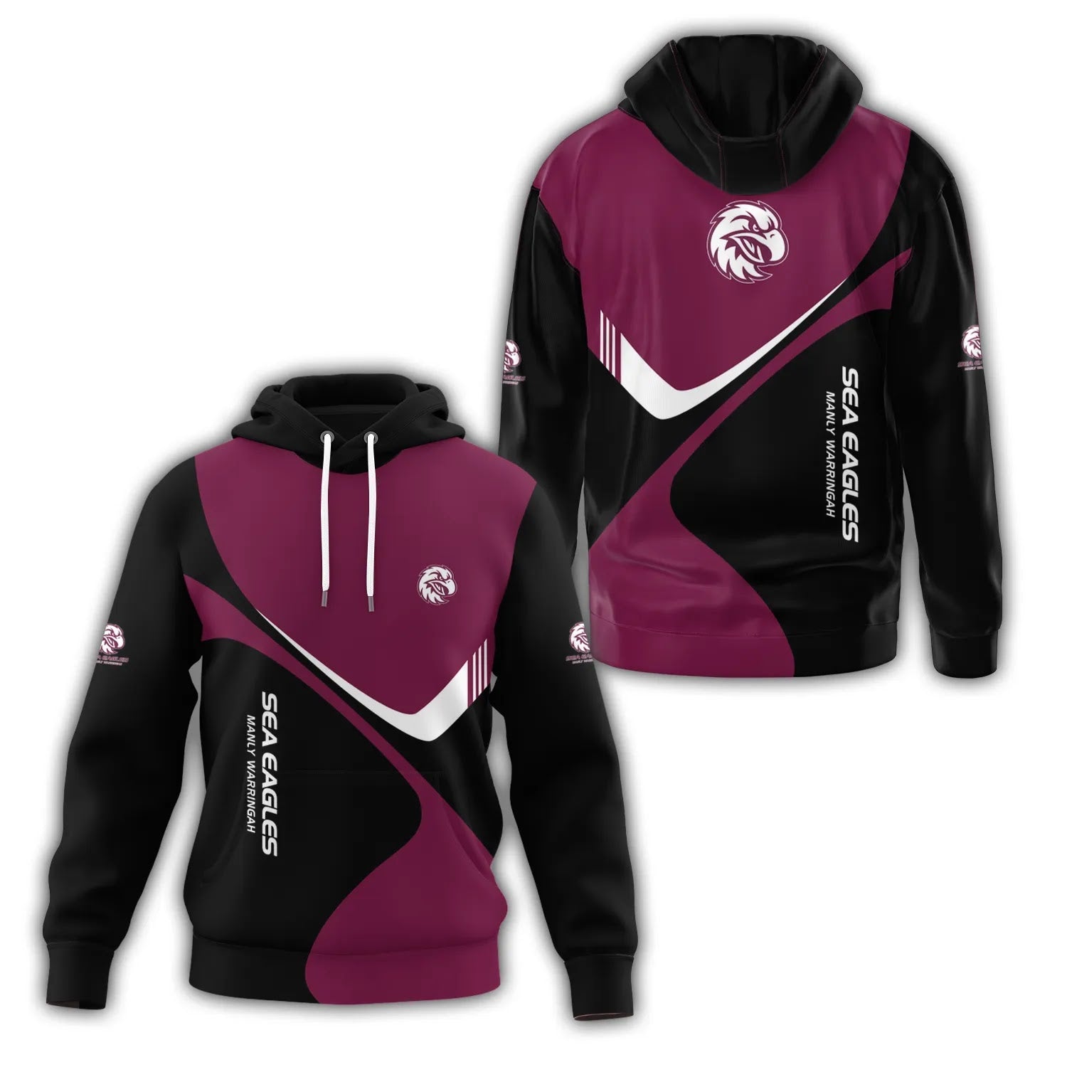 Manly Warringah Sea Eagles Hoodie SC058