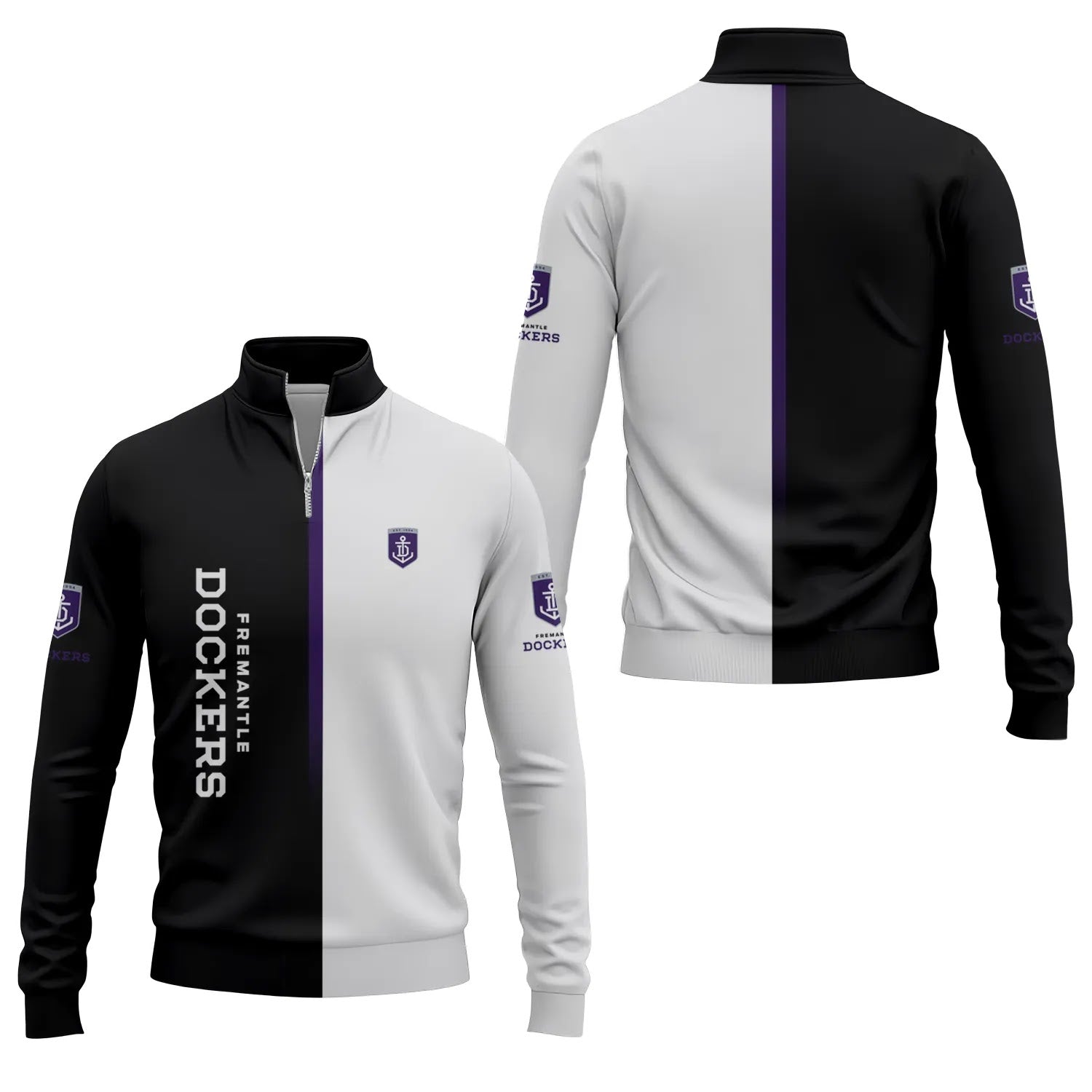 Fremantle Dockers Quarter-zip Pullover SC076