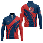 Sydney Roosters Quarter-zip Pullover SC022