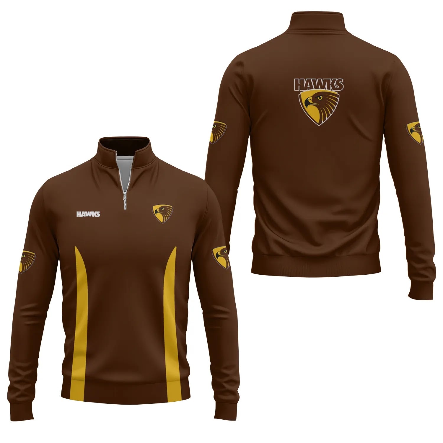 Hawthorn Hawks Quarter-zip Pullover SC006
