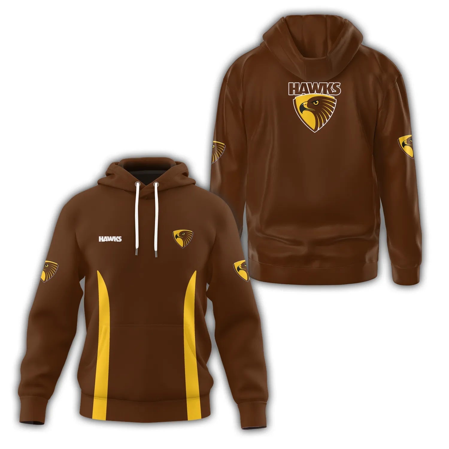 Hawthorn Hawks Hoodie SC006