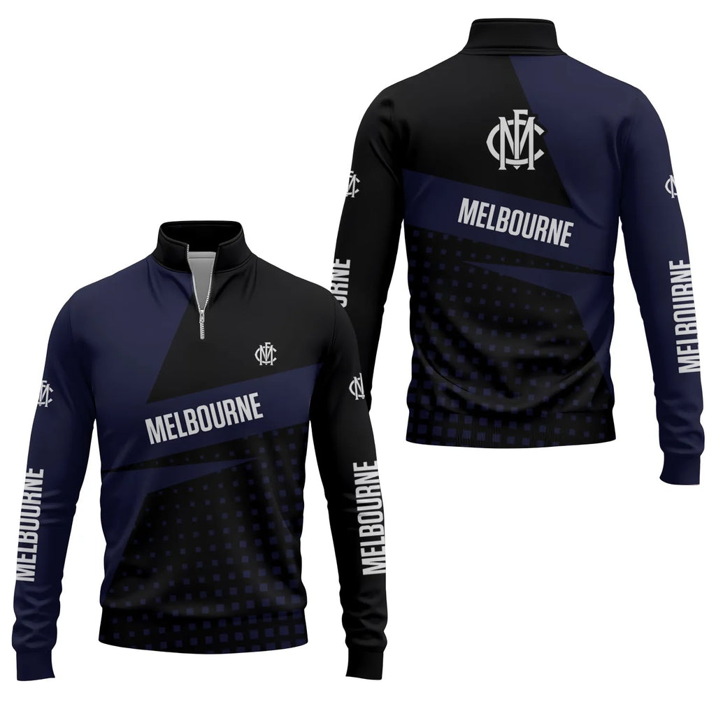 Melbourne Demons Quarter-zip Pullover SC083