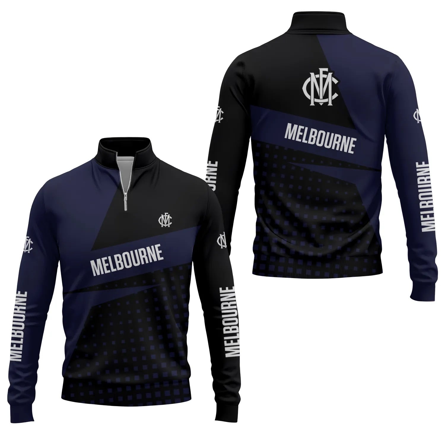 Melbourne Demons Quarter-zip Pullover SC083