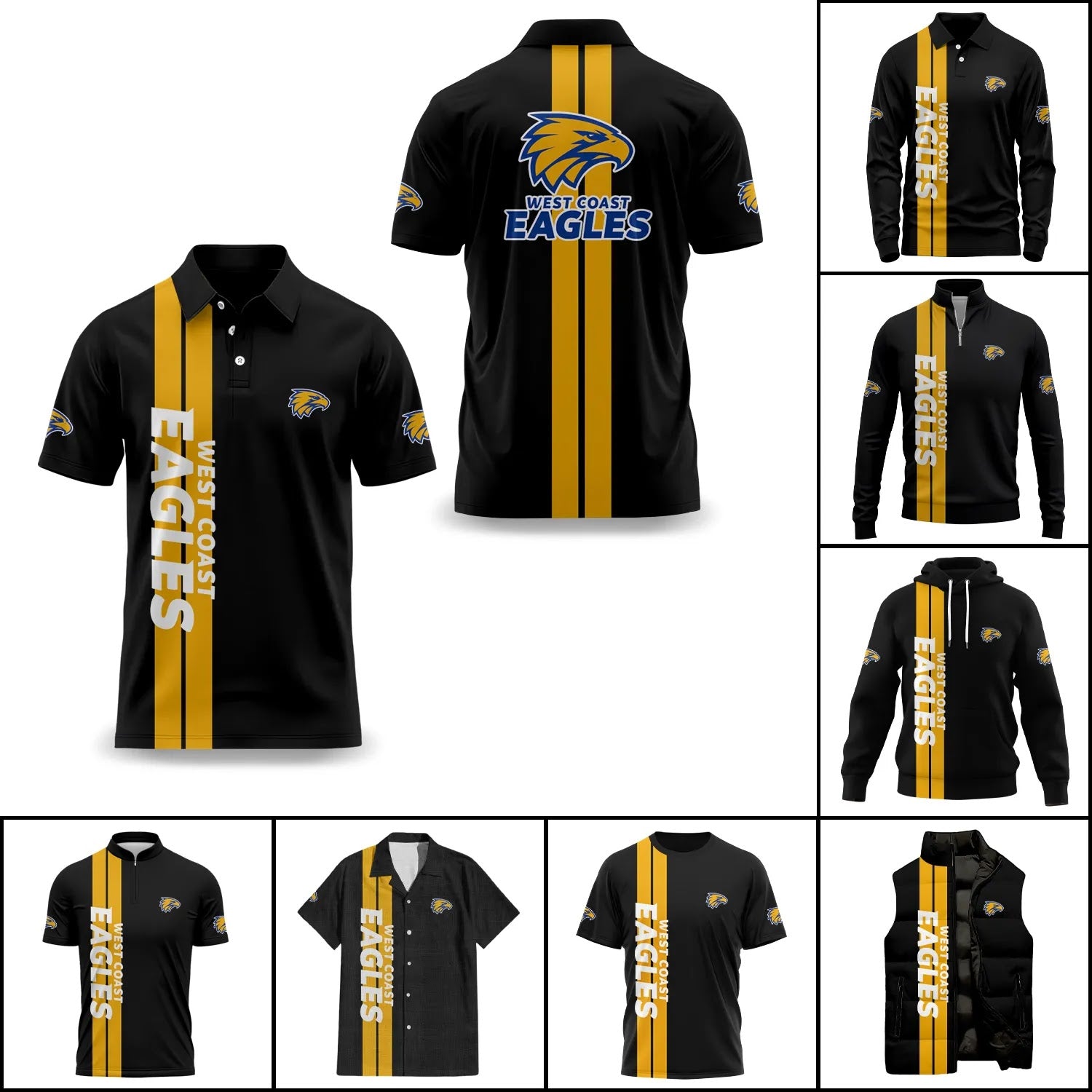 West Coast Eagles Apparels SC013