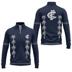 Carlton Blues Quarter-zip Pullover SHW065
