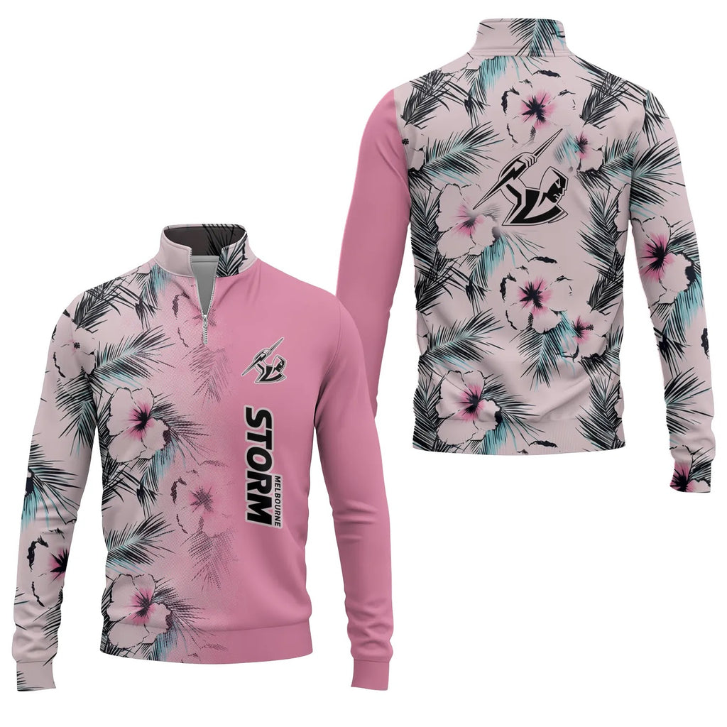Melbourne Storm Quarter-zip Pullover SHW056