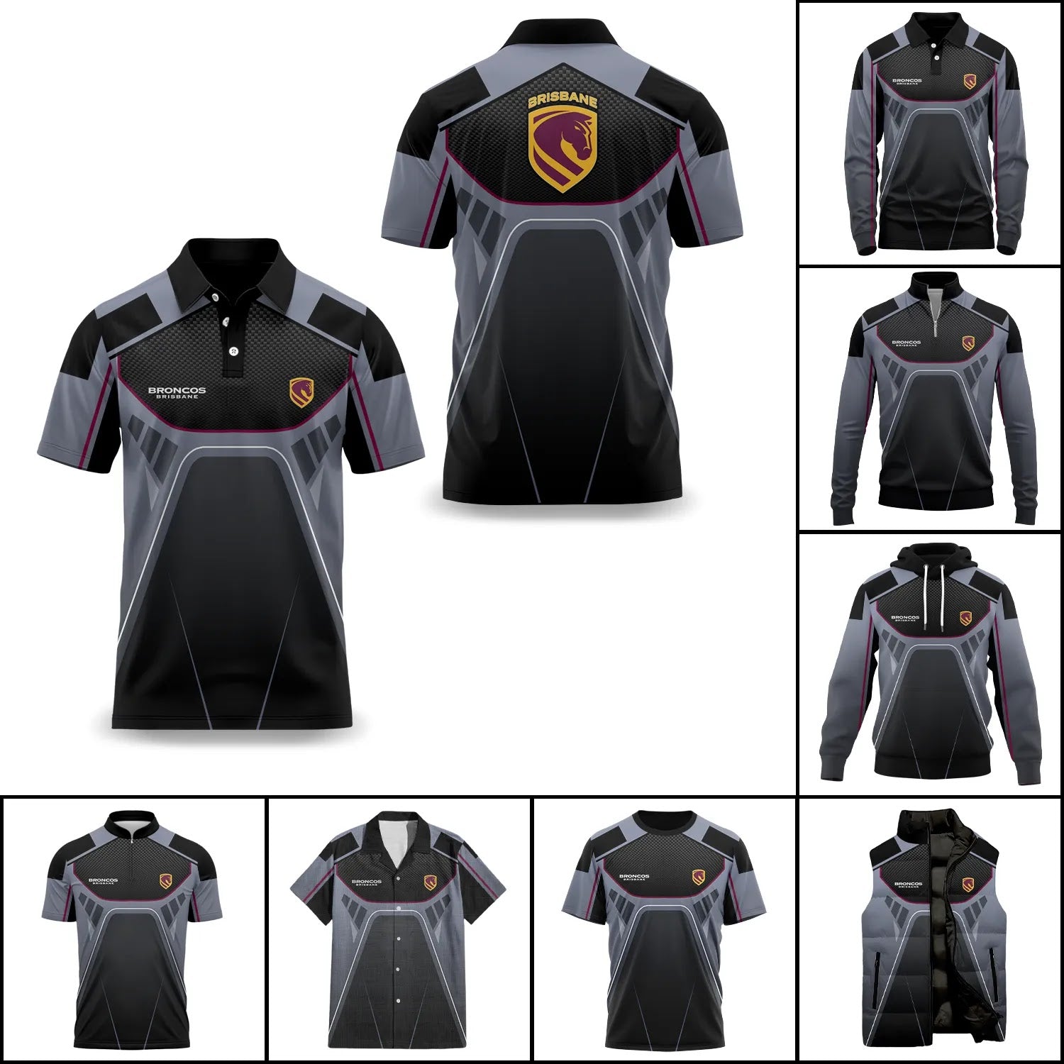 Brisbane Broncos Apparels SC088