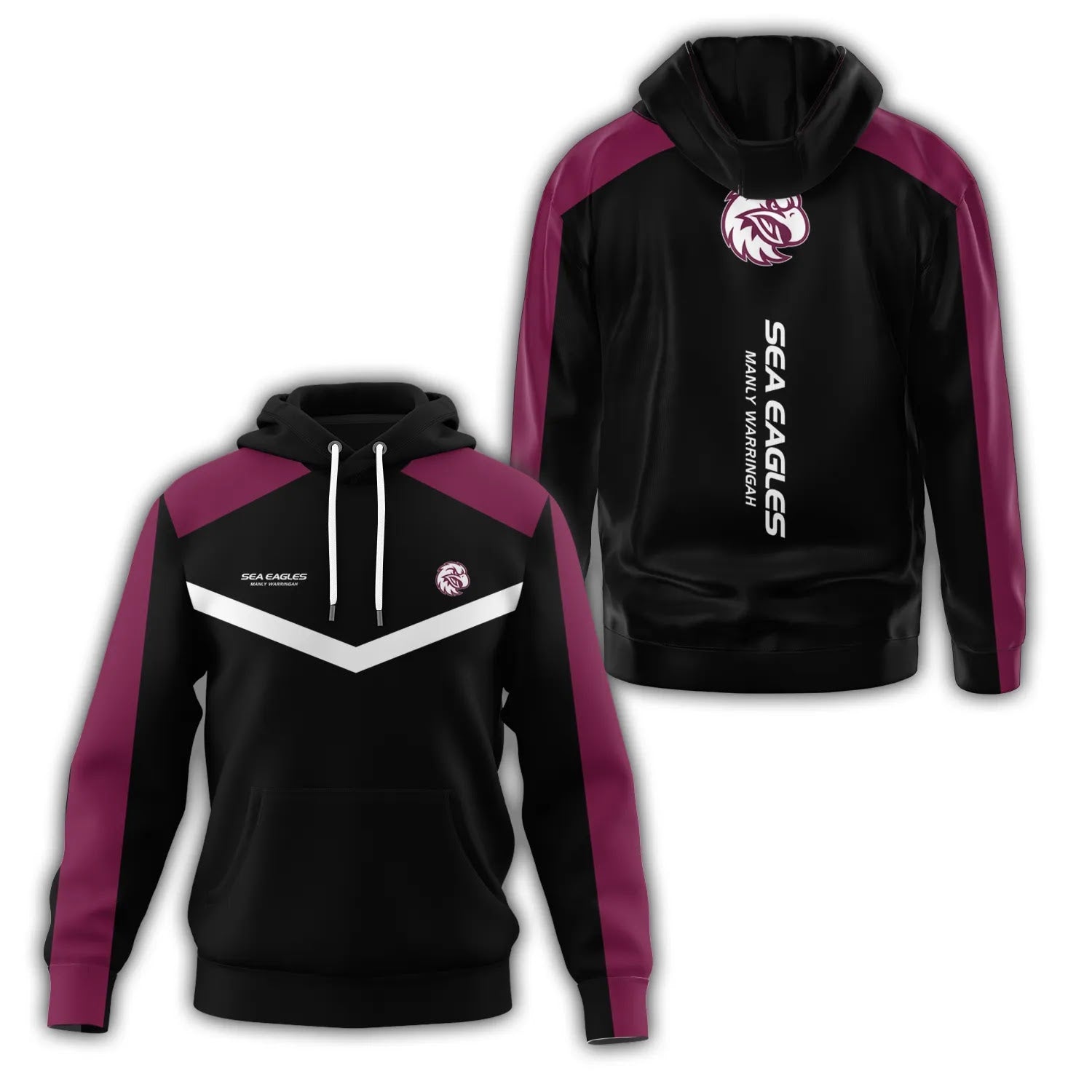 Manly Warringah Sea Eagles Hoodie SC035