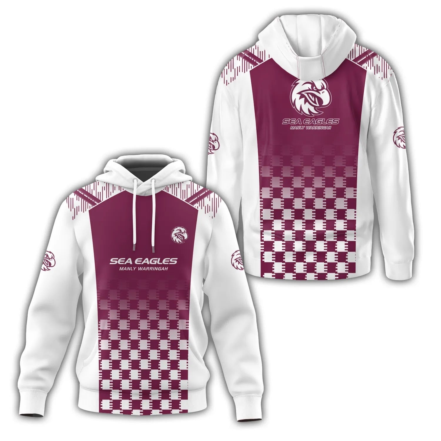 Manly Warringah Sea Eagles Hoodie SC063