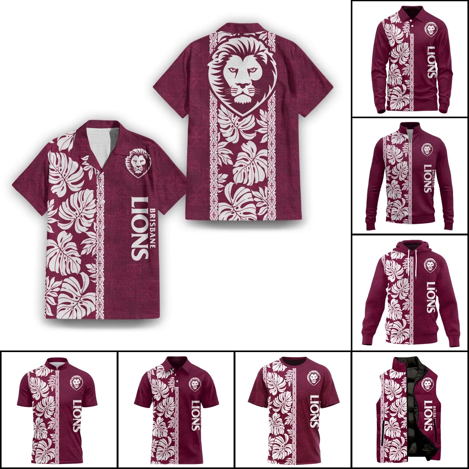 Brisbane Lions Apparels SHW046