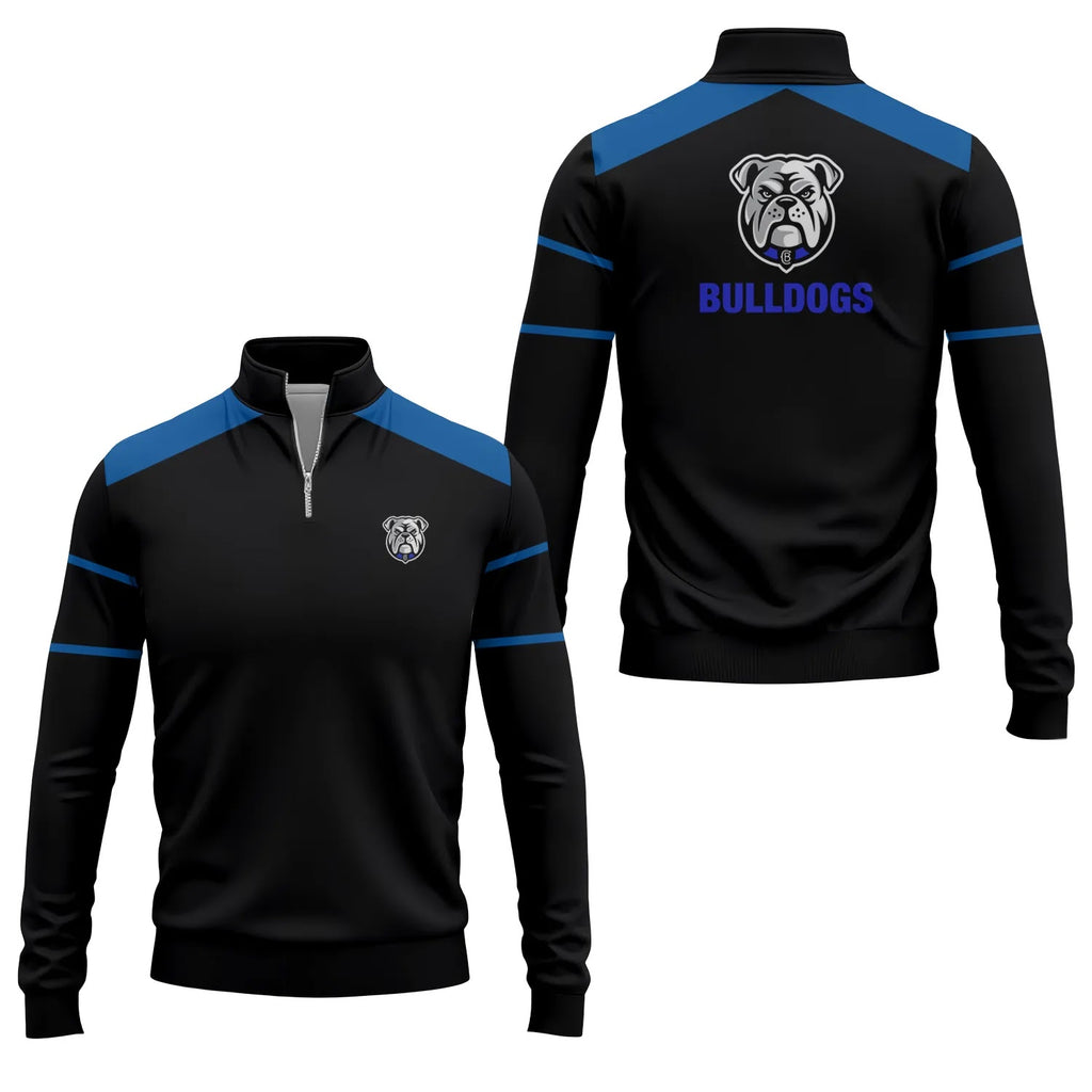 Canterbury-Bankstown Bulldogs Quarter-zip Pullover SC041
