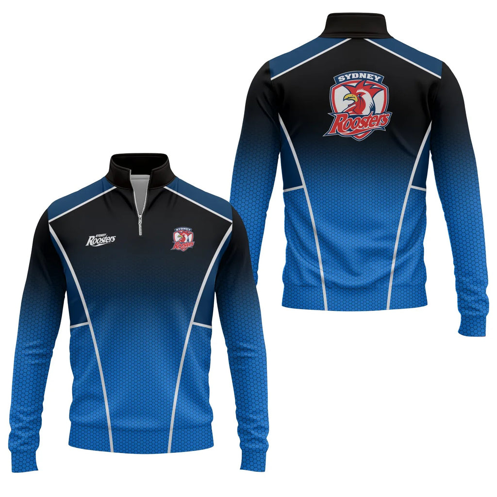 Sydney Roosters Quarter-zip Pullover SC019