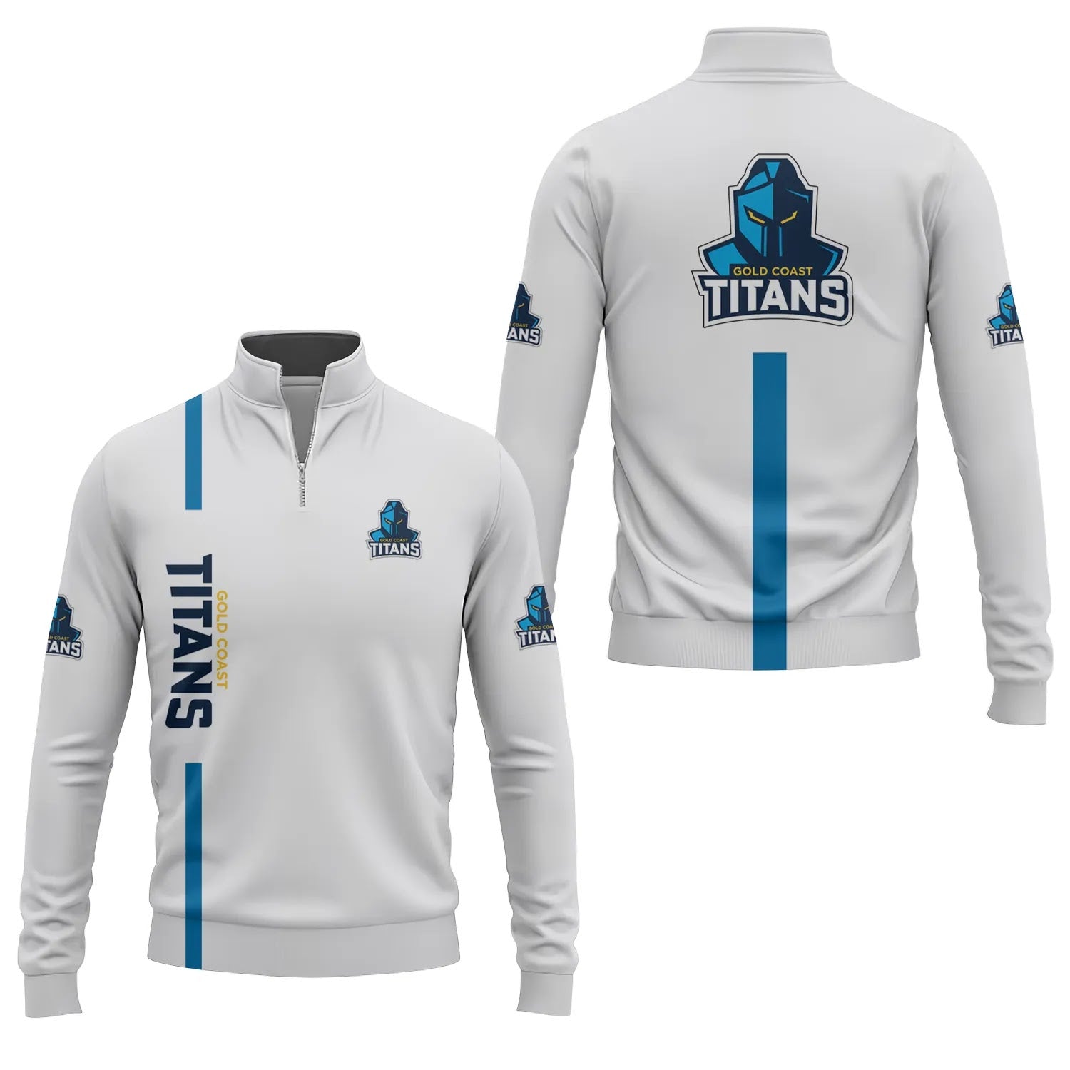 Gold Coast Titans Quarter-zip Pullover SC005
