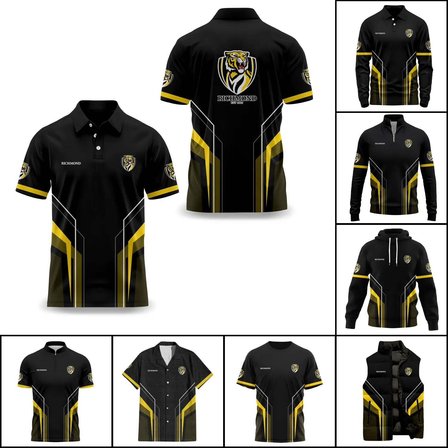 Richmond Tigers Apparels SC023