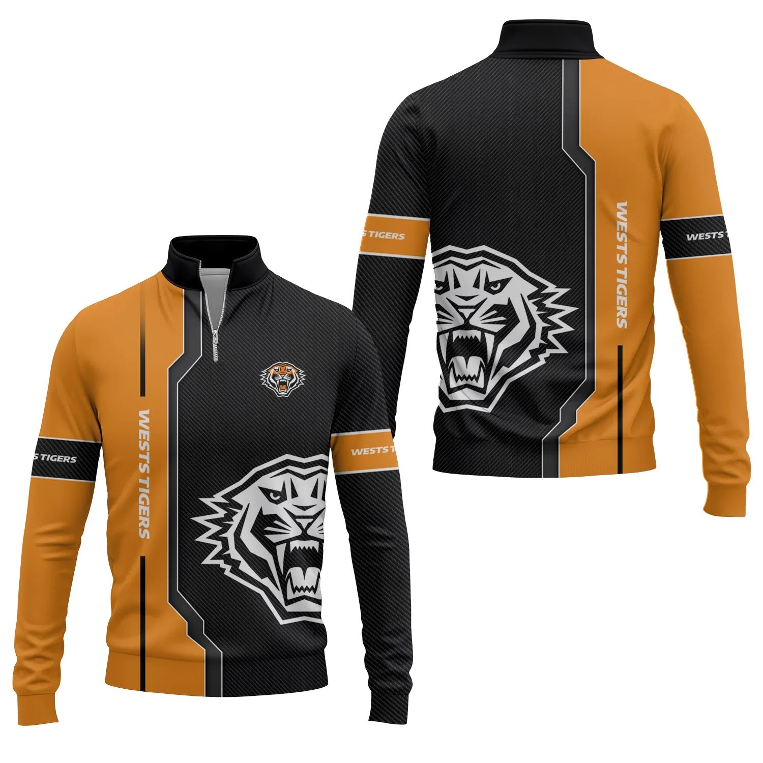 Wests Tigers Quarter-zip Pullover SC042