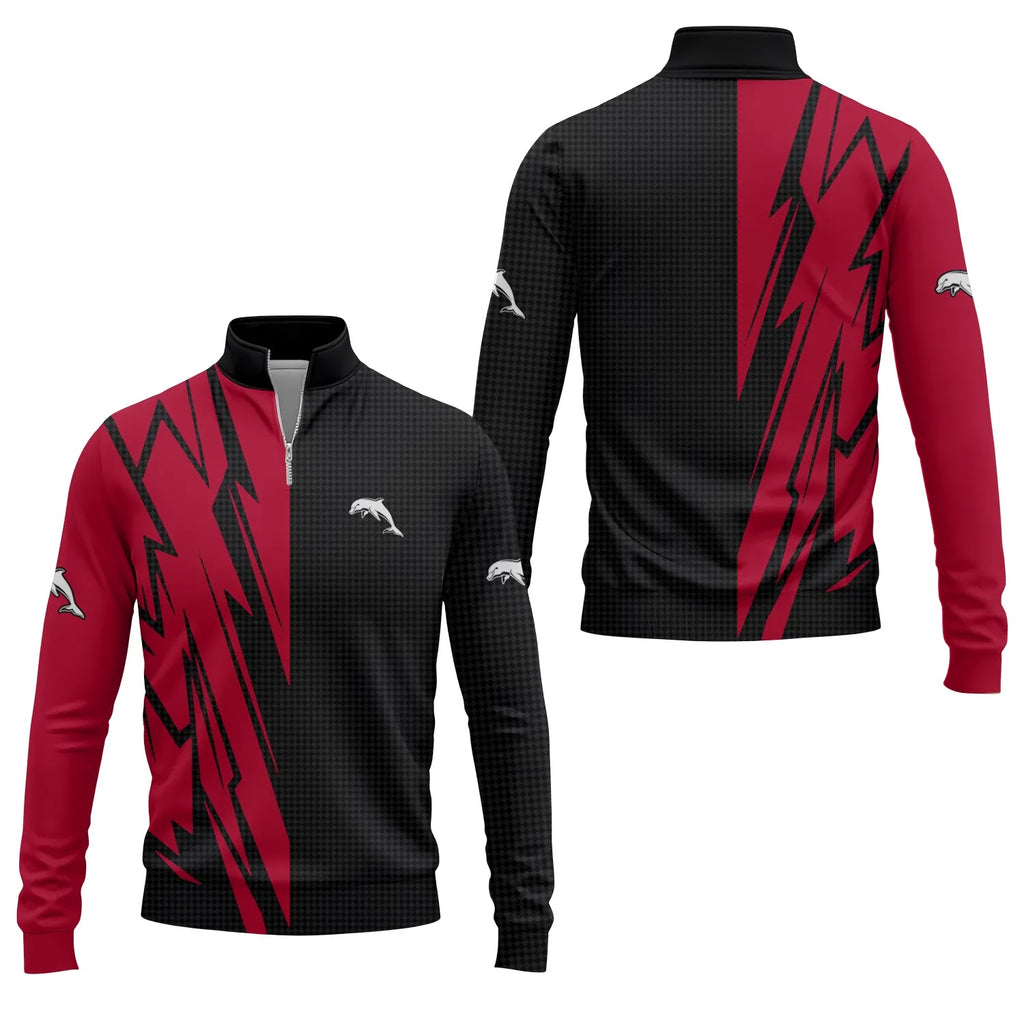 Dolphins Quarter-zip Pullover SC062