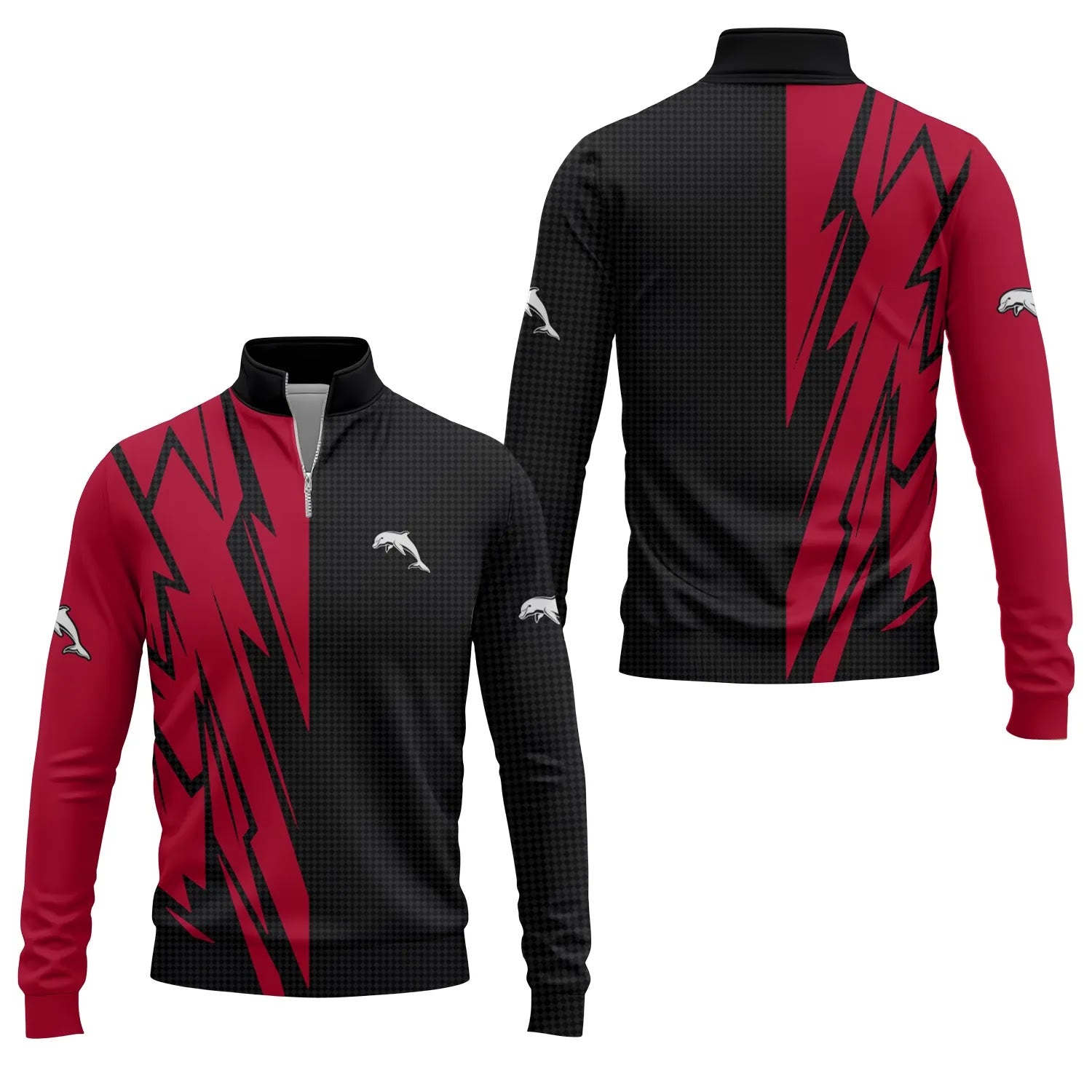 Dolphins Quarter-zip Pullover SC062