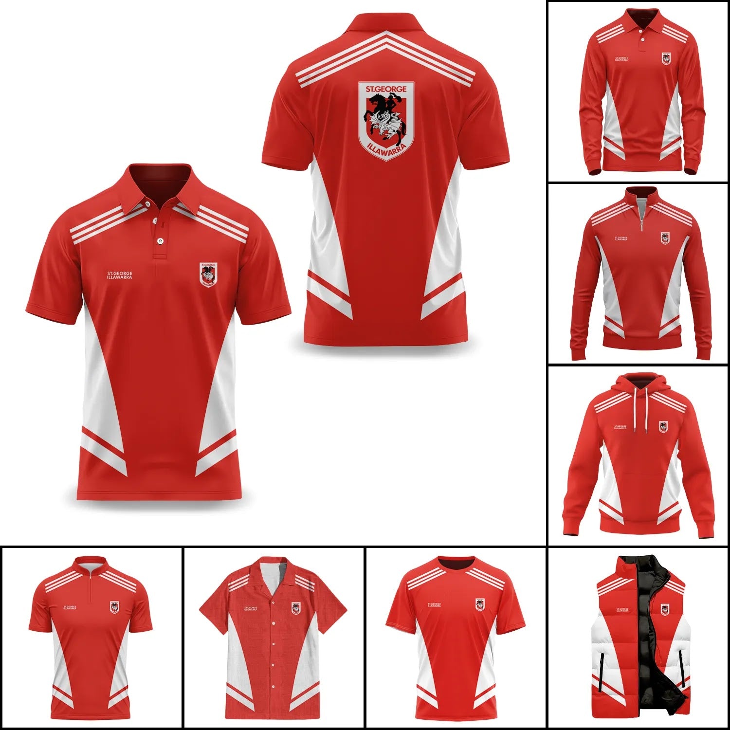 St George Illawarra Dragons Apparels SC092