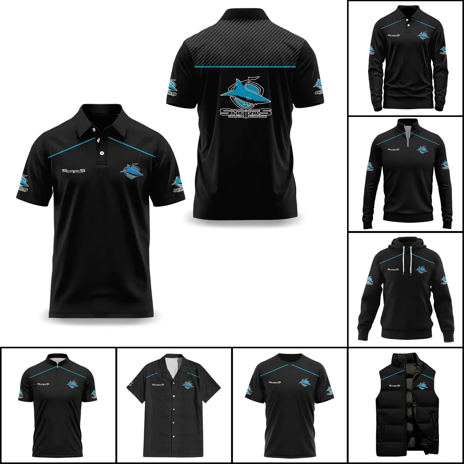 Cronulla-Sutherland Sharks Apparels SC004