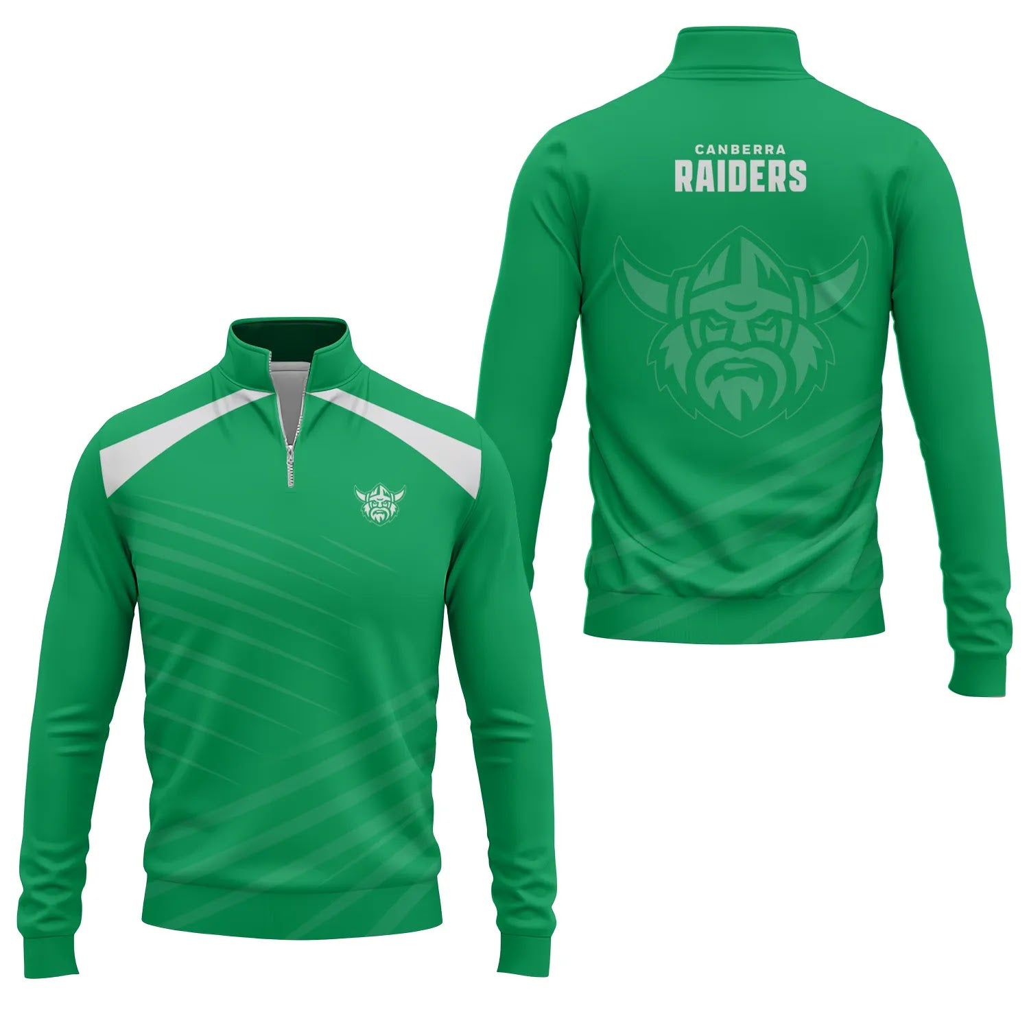 Canberra Raiders Quarter-zip Pullover SC082