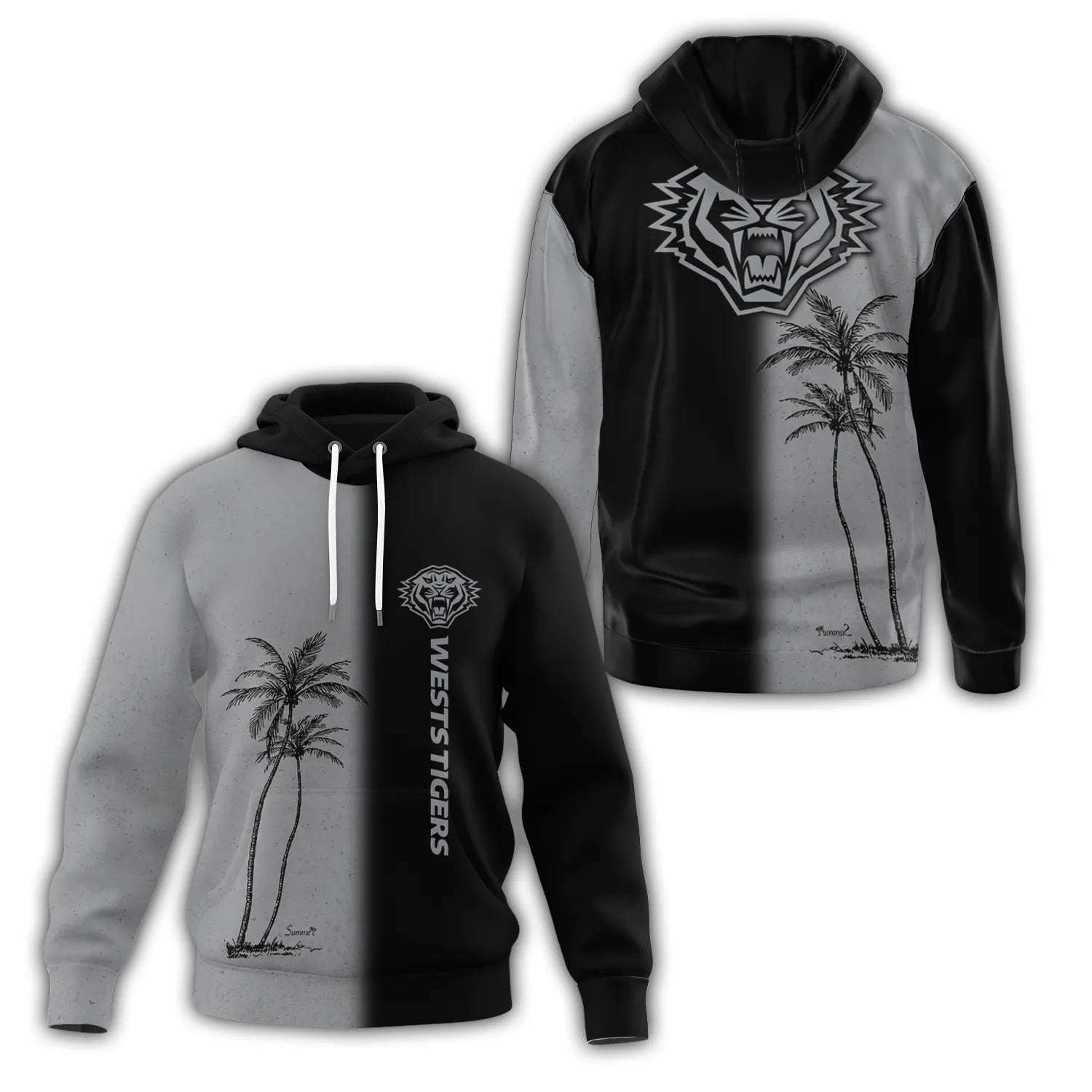 Wests Tigers Hoodie SHW037
