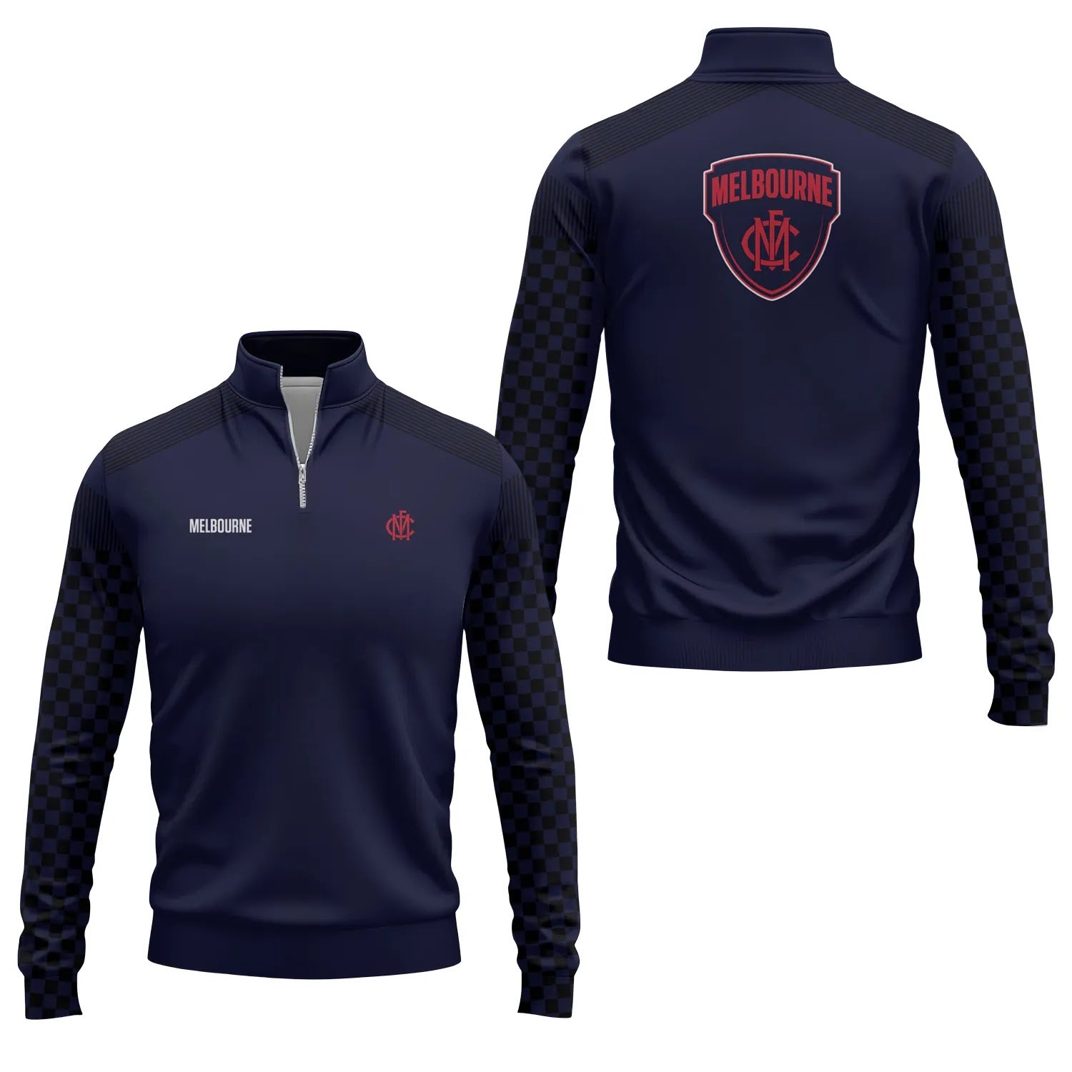 Melbourne Demons Quarter-zip Pullover SC057