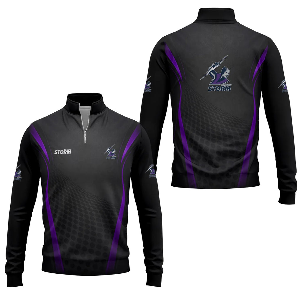 Melbourne Storm Quarter-zip Pullover SC056