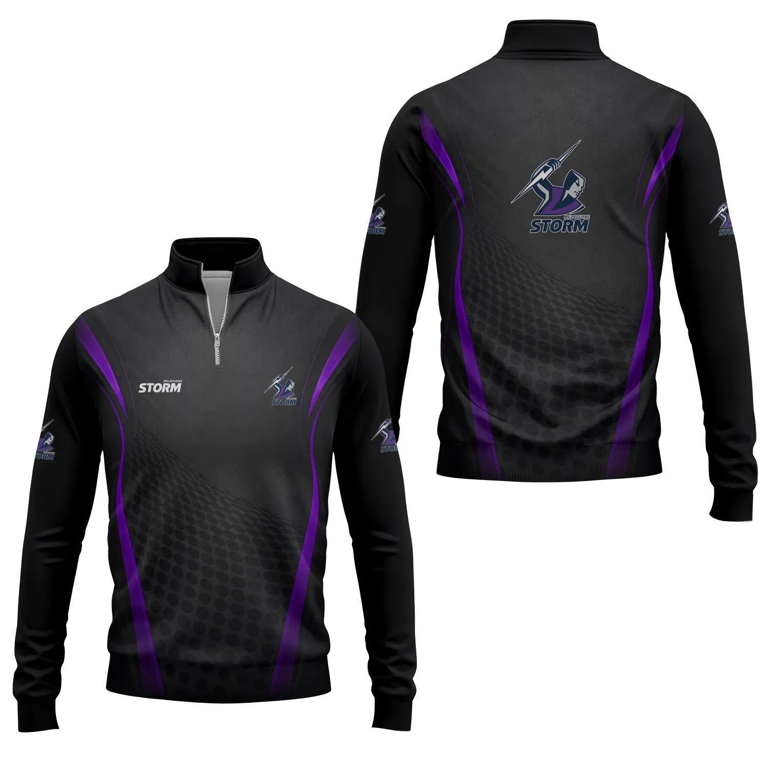 Melbourne Storm Quarter-zip Pullover SC056