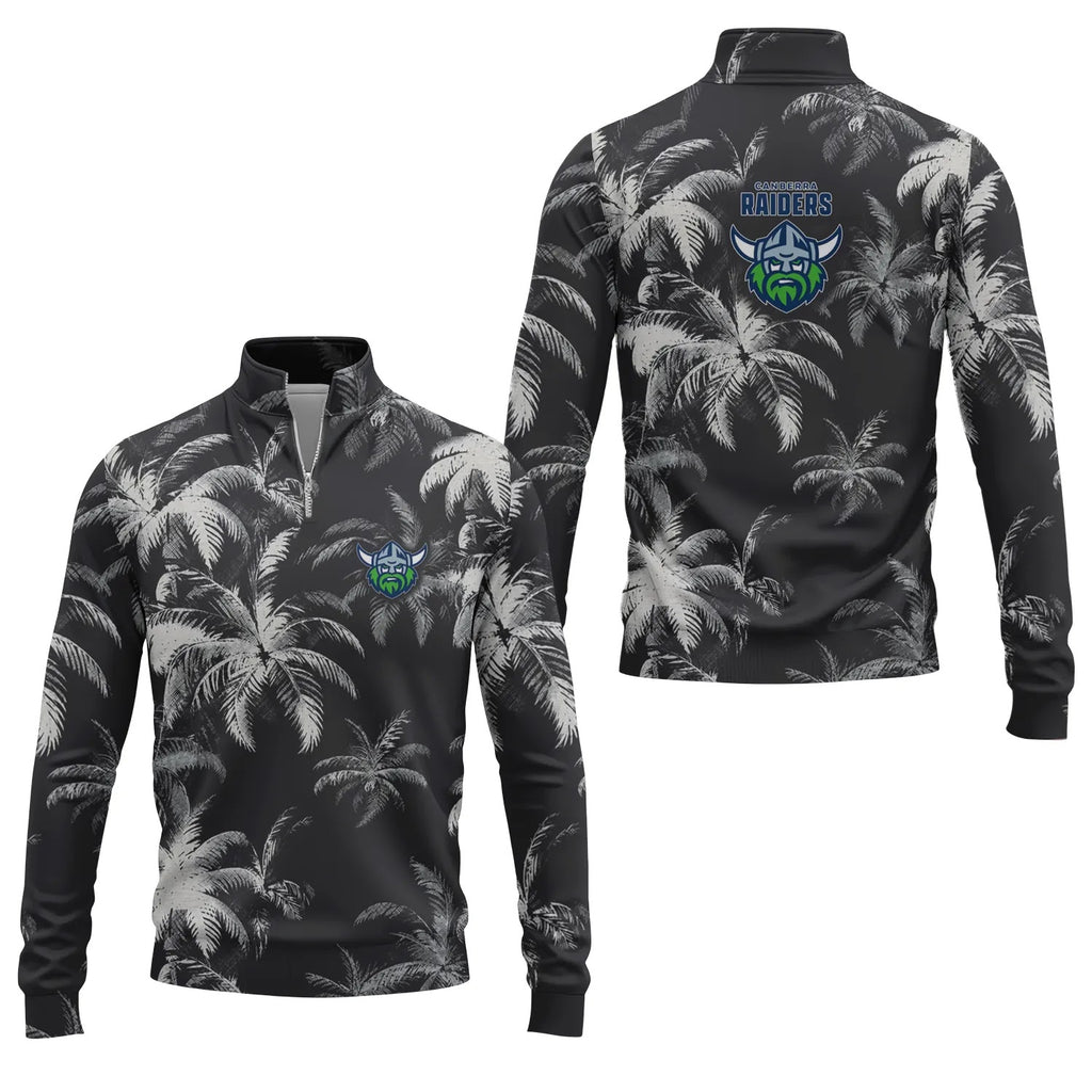 Canberra Raiders Quarter-zip Pullover SC112