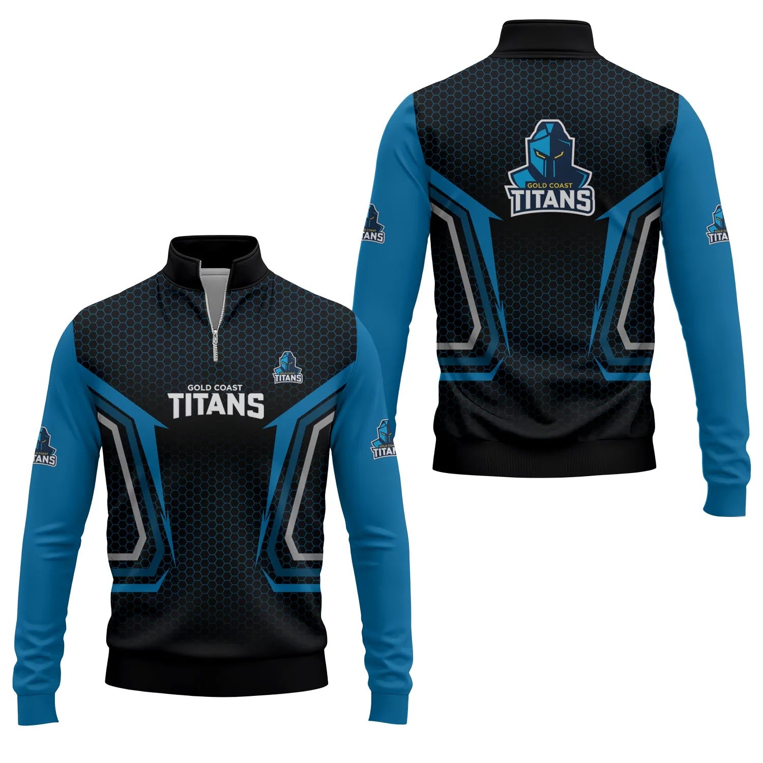 Gold Coast Titans Quarter-zip Pullover SC075