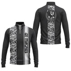 Collingwood Magpies Quarter-zip Pullover SHW042