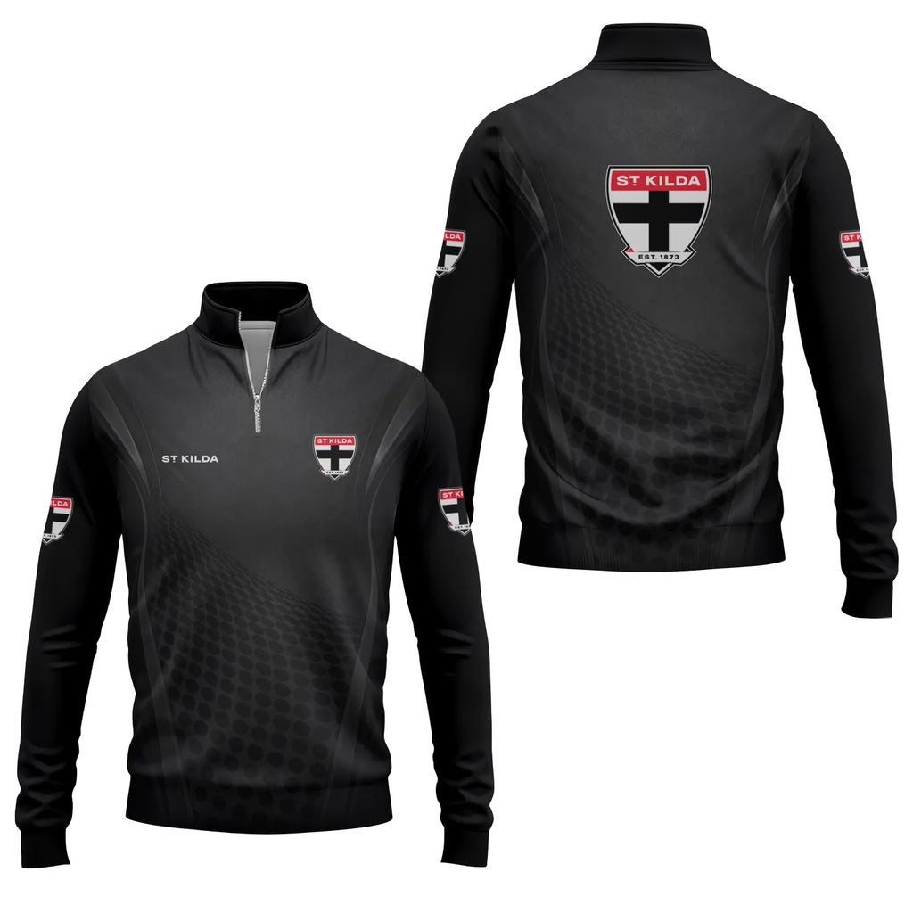 St Kilda Saints Quarter-zip Pullover SC056