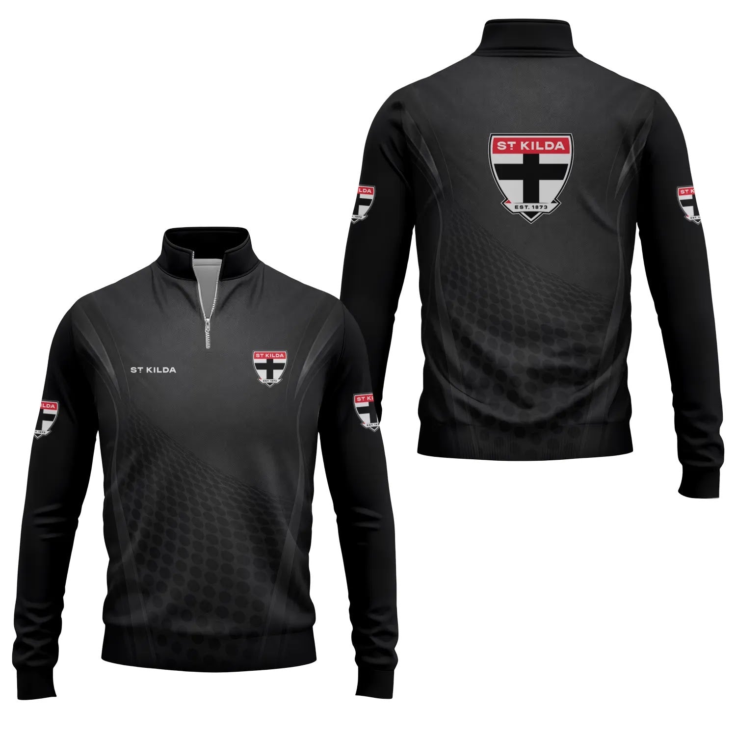 St Kilda Saints Quarter-zip Pullover SC056