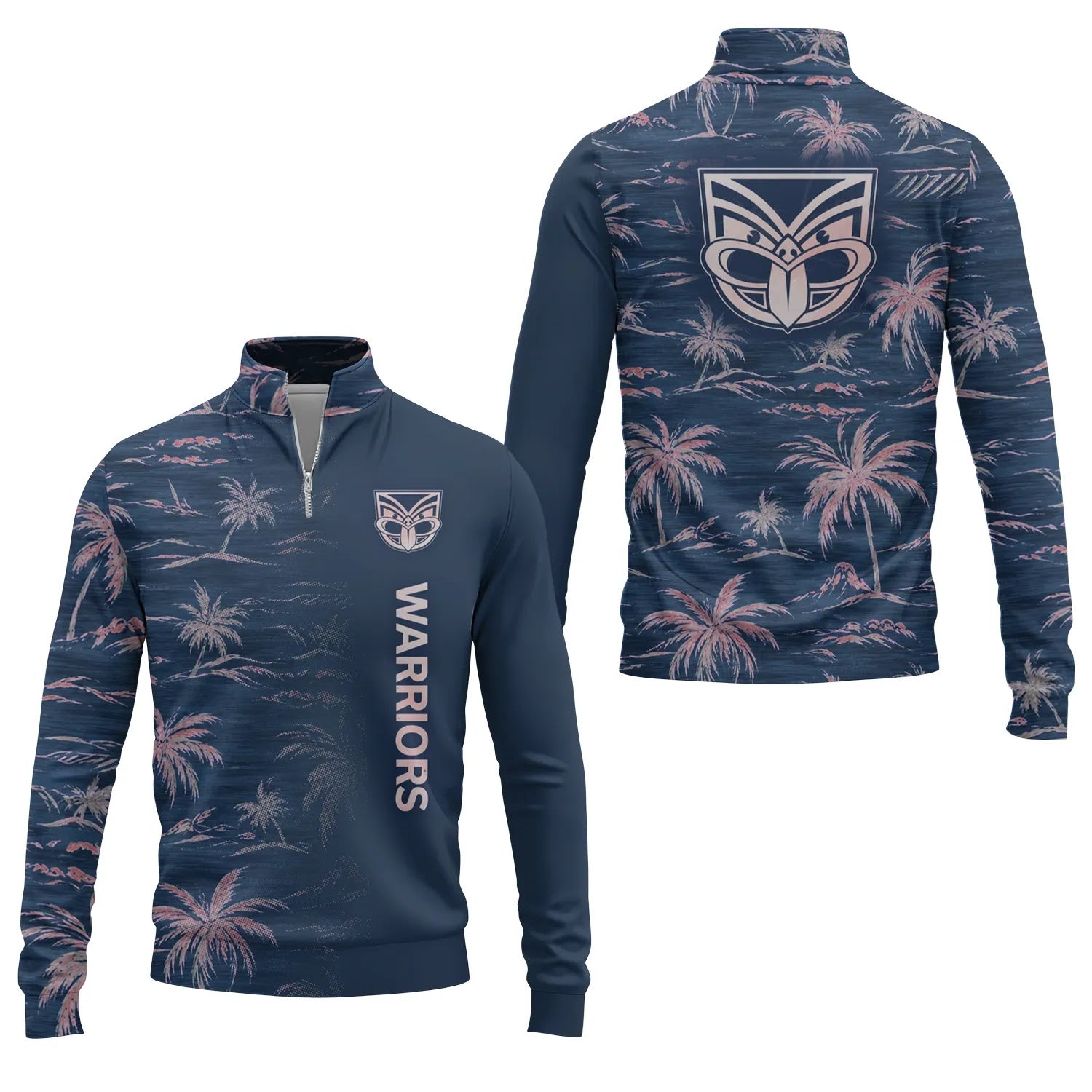 New Zealand Warriors Quarter-zip Pullover SHW013